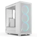 Fractal Design Epoch White RGB TG Clear tint PC-Gehäuse, Midi-Tower, ATX, Tempered Glass - weiß