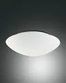 Fabas Luce  Wand- Deckenleuchte Pandora 2433-65-102 weiß  2x E27 Echtglas