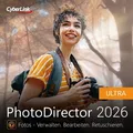 Cyberlink PhotoDirector 2026 Ultra Dauerlizenz, Windows, Digitaler Download