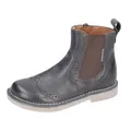 RICOSTA Mädchen und Jungen Stiefel Dallas, Kinder Boots, Weite: Mittel, lose Einlage, Kurzstiefel, Chelsea Boots, reißverschluss, See (180), 26 EU