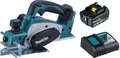 Makita DKP180Z Akku-Hobel 18V DKP180 Set mit 1x Akku 18V 5Ah und Ladegerät