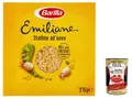 10x Barilla Pasta all' Uovo Le Emiliane Stelline Pasta mit Ei 275g+Polpa 400g