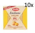 10x Barilla Emiliane Stelline all'uovo n. 108 Nudeln mit ei 275g