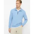 Brax Herren Sweatshirt Style SION heaven, hellblau, Gr. XL