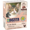 Bozita Katzen-Nassfutter Häppchen in Sauce mit Hühnerleber 370 g
