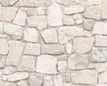 Tapete 3D Bruchsteinmauer creme 6924-29 (1,49€/1qm)
