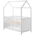 roba Baumann Hausbett Roba 70 x 140 cm Lack Weiß