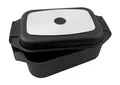 Karcher 2 in 1 Br�ter Aluguss Schmortopf Pfanne Auflaufform G�nsebr�ter schwarz