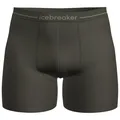 Icebreaker - Anatomica Boxers - Merinounterwäsche Gr L grau