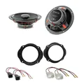 Focal ICU165 Koaxial Lautsprecher 2-Wege Einbauset für Ford Focus 2 C-Max Kuga