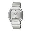 Uhr CASIO AQ-240E-7AEF Edelstahl Chrono Alarm Vintage
