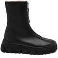 bisgaard Leder-Boots "Nomi" in Schwarz - 31