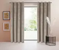 LeGer Home by Lena Gercke Gardine LADINA (1 St), Ösen, blickdicht, Polyester, blickdichter Vorhang, Samt Vorhang