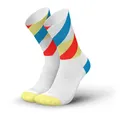 INCYLENCE Laufsocken für Damen und Herren mit leichter Kompression,1 Paar (DE/NL/SE/PL, Numerisch, 43, 46, Regular, Regular, Loops White Blue Inferno)