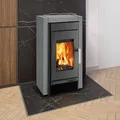 Haas+Sohn Hasvik Kaminofen Perl-Anthrazit / Quarzit Grau 8,4 kW