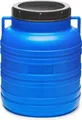 Garronda 10L Plastikfass Lebensmittelfass aus HDPE-Kunststoff Regentonne für Garten GD-0078, Blau