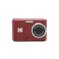 Kodak PIXPRO FZ45 Rot - Kompaktdigitalkamera 16 MP - 1080p Full HD-Video