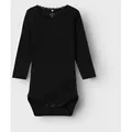 Name It Langarmbody NBFKAB LS BODY NOOS schwarz 62