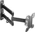 RICOO Monitor Wandhalterung Arm schwenkbar neigbar Bildschirmhalterung Arme für 13-34 Zoll flach S7911 Halterung Wand Curved PC Bildschirm VESA 75 x 75 100 x 100 Monitorhalterung