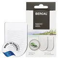 Bergal Magic Heel Silikon-Fersenkissen, 1 Paar, Entlastung von Sehnen & Gelenken, Gel-Kissen ideal bei Fersensporn, für Sneaker und flache Schuhe, selbstklebend & wiederverwendbar, one-size