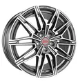 4x MAM B3 8,5x19 ET45 PALLADIUM FRONT POLISH Alufelge