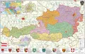 Politische Karte von Österreich Heinrich Stiefel