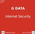 G DATA Internet Security - 3 Geräte 1 Jahr, (ESD) Download, Windows