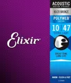 Elixir 11000 Polyweb - 80/20 Bronze, extra light (010-047) - Gitarrensaiten