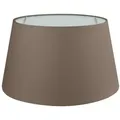 Wogati Lampenschirm Wogati Premium Stehlampe Lampenschirm Konisch braun Ø 27 cm