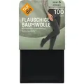 Nur Die Feinstrumpfhose Flauschige Baumwolle schwarz 44-48