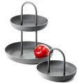 Philippi Design Etagere PIATTO mit Henkel -  Höhe 28 cm