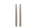 UYUNI Lighting LED-Kerze LED-Stabkerze Smooth sandstone 2erSet 25cm