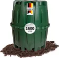 GARANTIA HERKULES Sammelgrube 1600 Liter grün, inkl. Stützrohr