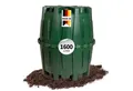GARANTIA Wasserreservoir HERKULES Sammelgrube 1600 Liter grün, inkl. Stützrohr