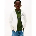 Tommy Hilfiger Sweatjacke Regular fit, für Kinder bis 16 Jahre weiß 12 (152)