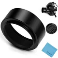 Fotover 49mm Schraube Berg Metall Standard Gegenlichtblende Sonnenblende Stre...