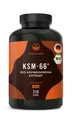 Bio Ashwagandha KSM-66® Kapseln – 30mg Withanolide - Premium Markenrohstoff aus Indien, TRUE NATURE®