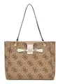 GUESS Nolana Noel Tote Latte Logo/Bone