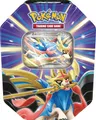 Pokémon-Sammelkartenspiel: Tin-Box Schlagkräftige Legenden: Zacian-ex (1 holografische Promokarte & 4 Boosterpacks)