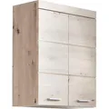 Hängeschrank INOSIGN "Avena", braun (asteichefarben), B:73cm H:77cm T:23cm, Schränke, Breiter Badschrank mit verstellbaren Böden - Maße (B/T/H) 73/23/77 cm