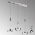 HONSEL PENDELLEUCHTE LED RAUCHGLAS  LAMPE LEUCHTE DIMMBAR HÄNGELAMPE  MESSE  1