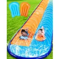 22,5ft x 62in/685,8*157,5cm Doppelte Rasen-Wasserrutsche, robuste Wasserrutsc...