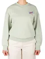 IRIEDAILY Libelle Crewneck, Bio-Baumwolle, Light sage, S