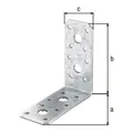 GAH Alberts Winkelverbinder 90x90x40x3mm Stahl roh, sendzimirverz.