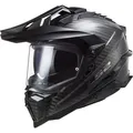 LS2 Motorrad Helm Explorer C MX701 Carbon Gr. XL Endurohelm mit Visier Off-Road