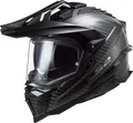 LS2 MX701 Explorer Plus Carbon Solid Carbon Gr. XL ADV Endurohelm Motorradhelm