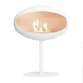 Cocoon Aeris, Bioethanol-Kamin in Weiß, Deckenkamin, Leistung: 3 kW