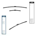 BOSCH Set 3 Scheibenwischer Ford Fiesta 7 Von 2017 - Vorne + Poster