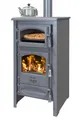 EEK A - Kaminofen LUNA C-G mit Backfach - 9,7kW