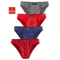 le jogger® Slip Minislip (Packung, 4-St), knappe Form, schöne Farben mit kontrastfarbenen Pipings bunt 6
